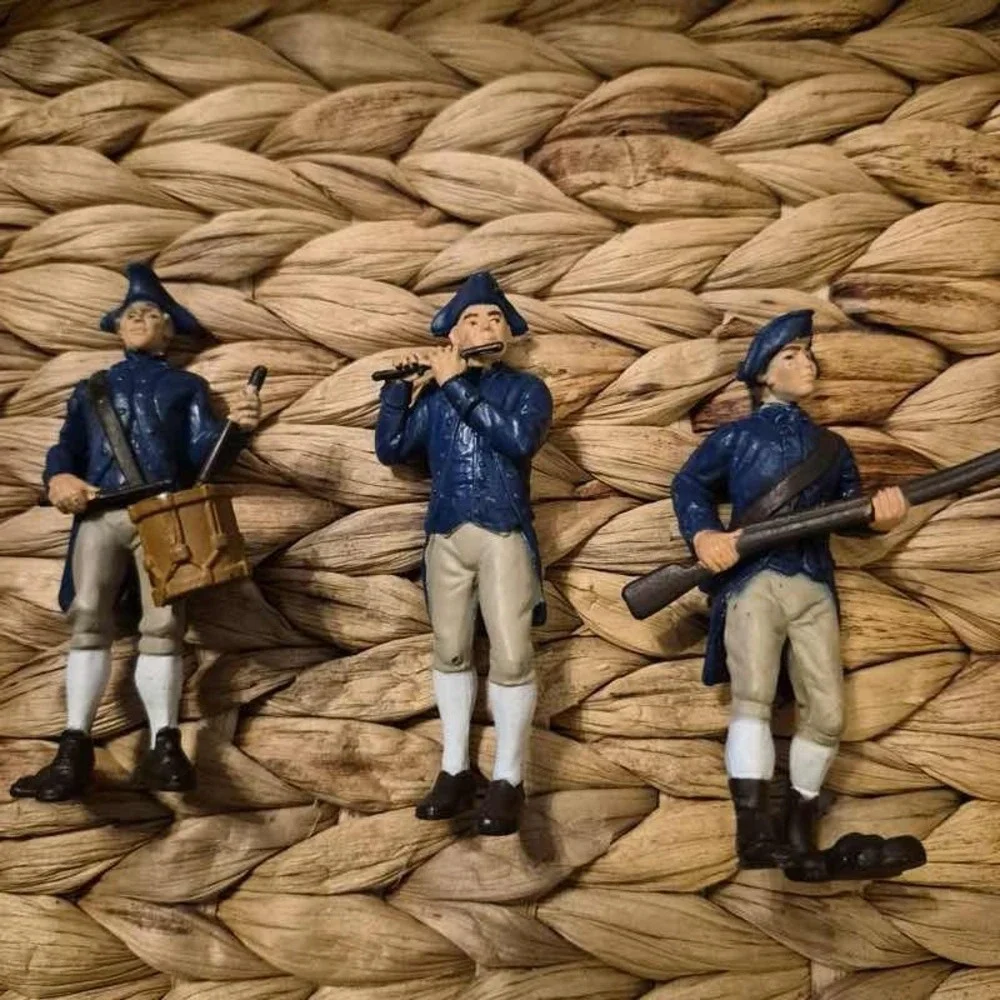 ✅W Britains American Revolutionary War Toy Soldier Infantry Figure #️⃣